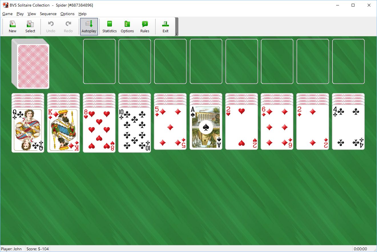 Free Spider Solitaire Games